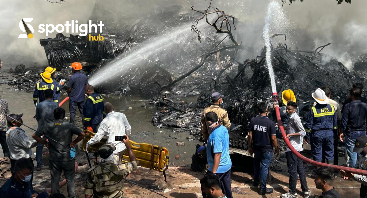 Over 290 Killed in Ahmedabad Air India Crash, One Survivor Found