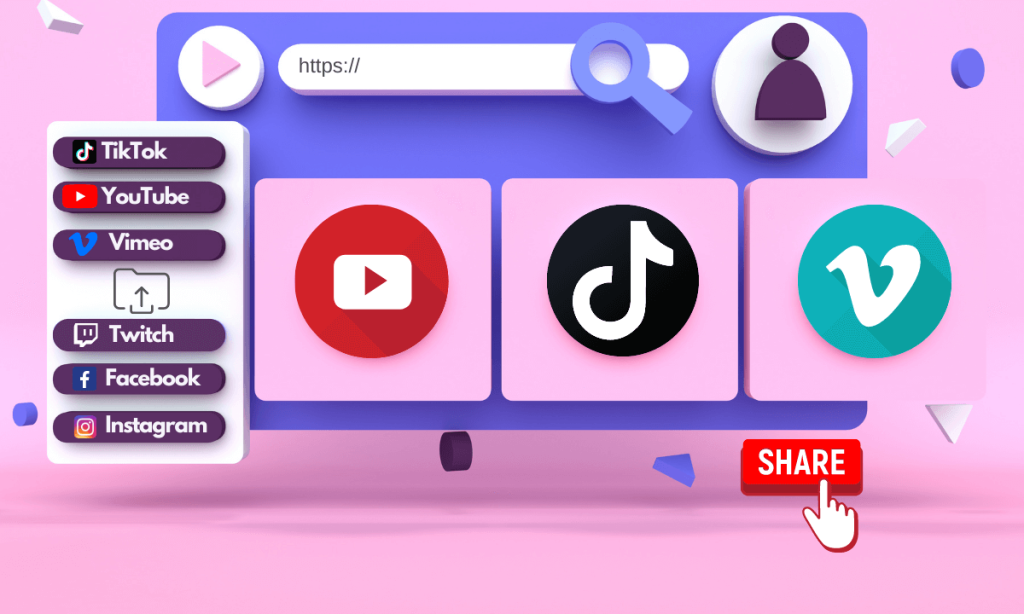 TikTok and Vimeo